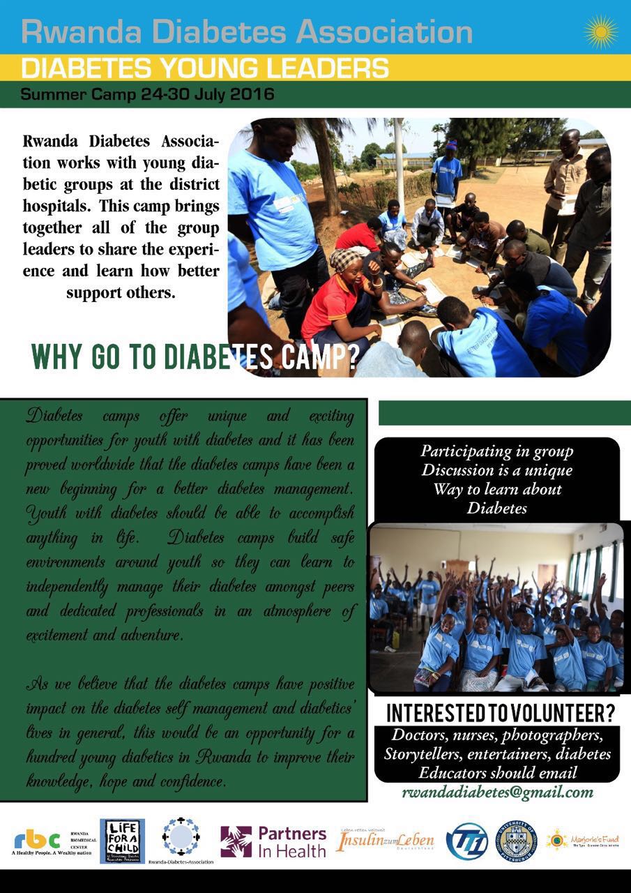 Summer Camp 24-30 July 2016-DIABETES YOUNG LEADERS